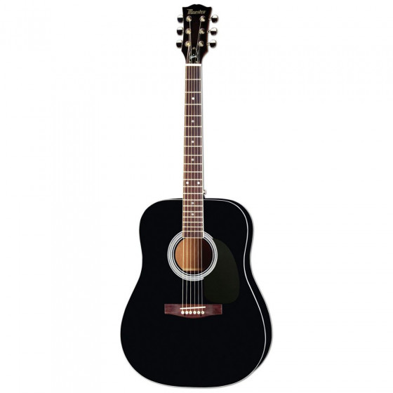 Maestro By Gibson Full Size Acoustic Guitar - Black 