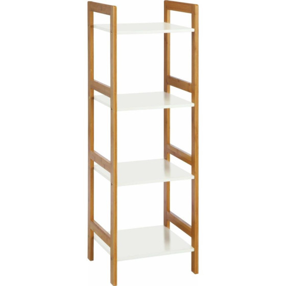 Habitat 110cm Drew 4 Shelves Bookcase - Bamboo