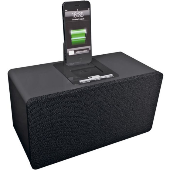Bush Portable Speaker Lightning iPhone & iPod Dock - Black