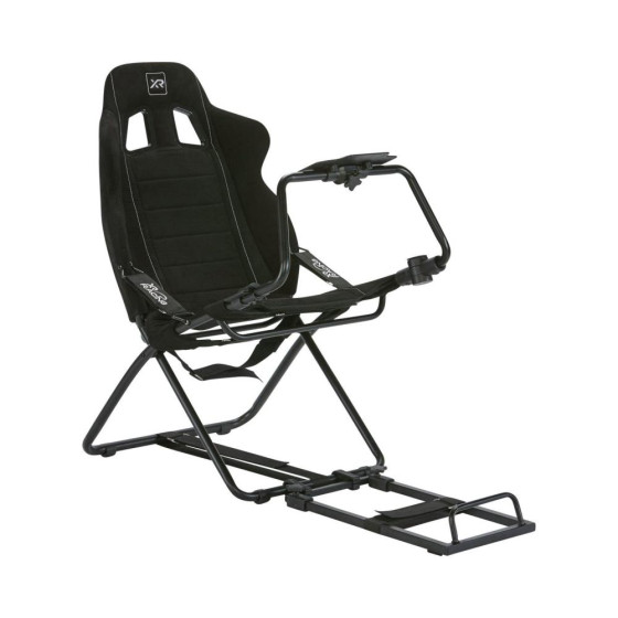 X-Rocker XR Racing Circuit Chair With Steering Wheel Bracket - Black