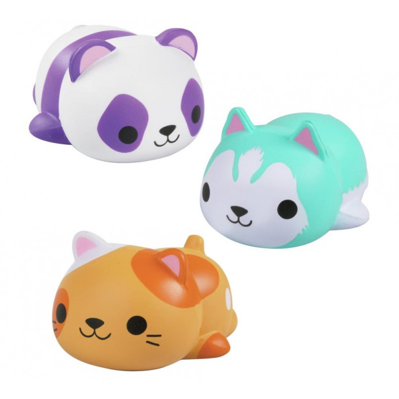 Soft N' Slo Squishies Mega Animals - 3 Pack - Action Figures & Toys ...