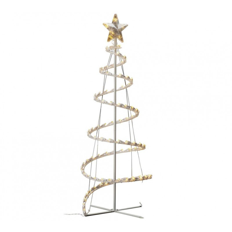 battery operated spiral christmas tree