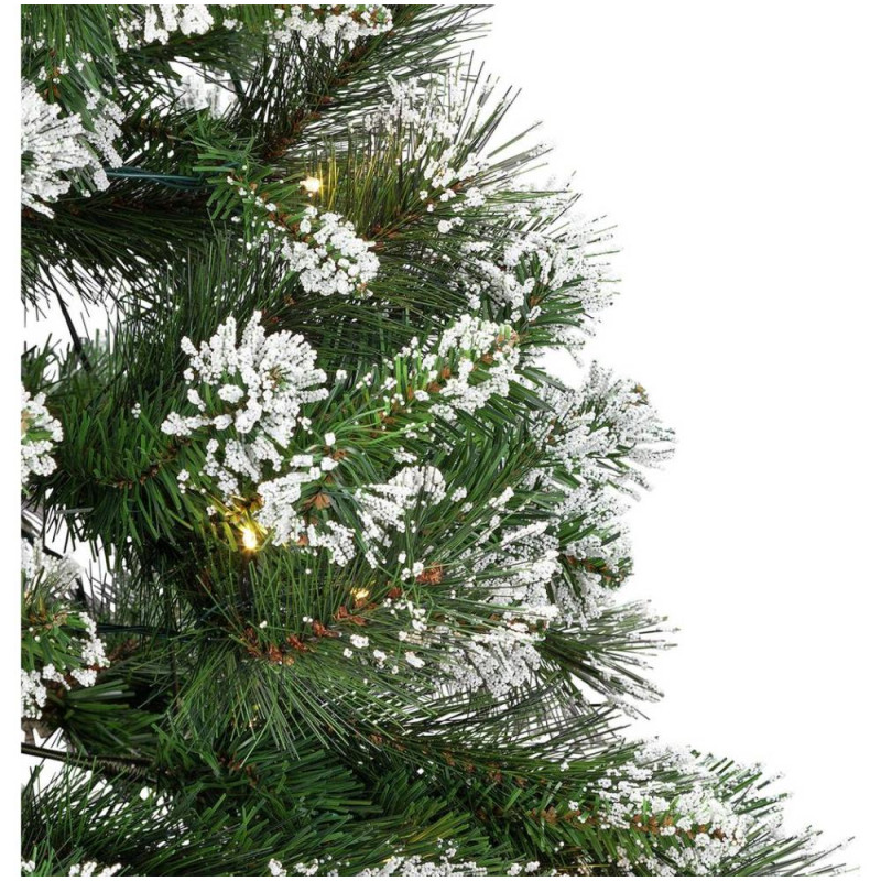 Habitat 7ft Prelit Snow Tipped Christmas Tree Christmas Trees