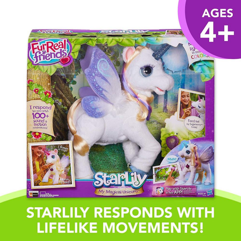Furreal Friends StarLily My Magical Unicorn Pet Toy - Action Figures