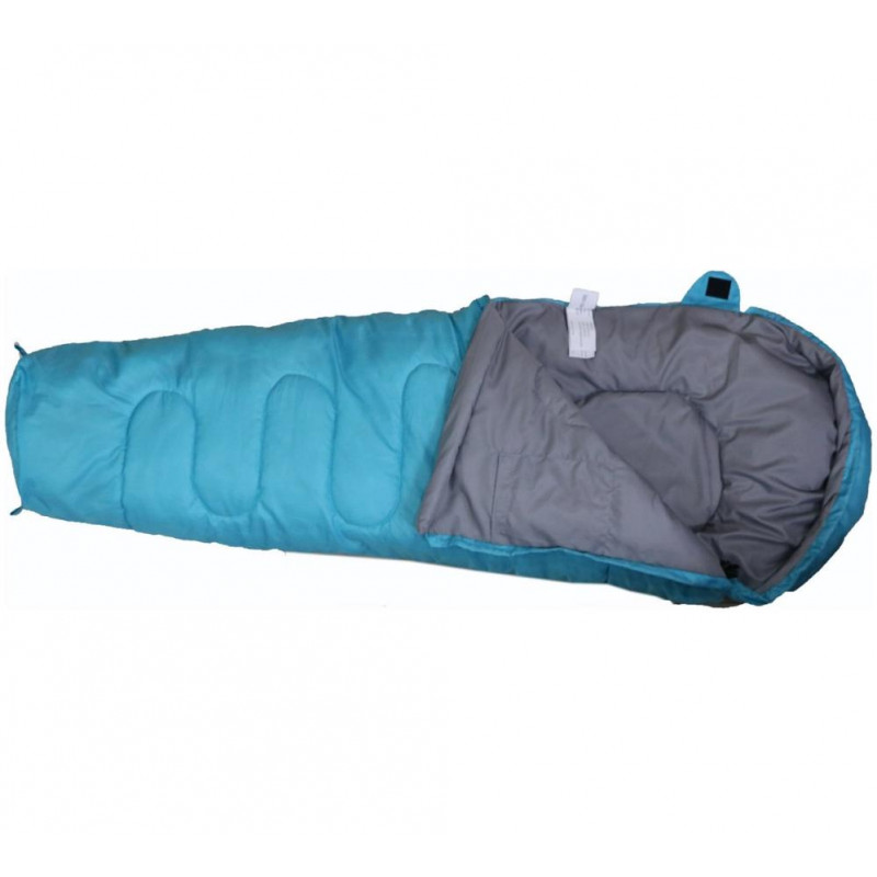 250gsm Mummy Single Sleeping Bag - Blue - Camping Accessories - Travel ...