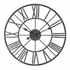 Home Large Numerical Wall Clock - Black