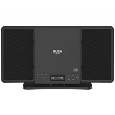 Bush Flat CD Bluetooth Micro System - Black (No Remote Control)