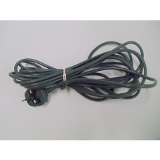 Universal 6m Grey Power Cable Lead With Moulded Plug